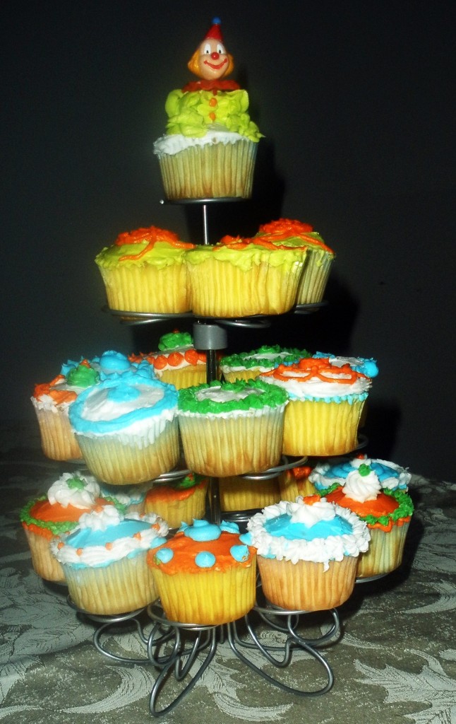 Clown Cup Cake